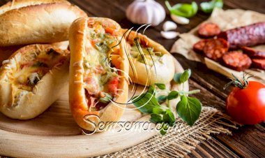 طريقة عمل ساندويتش بخلطة البيتزا