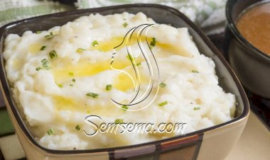 طريقة عمل بيوريه البطاطس بالسمن