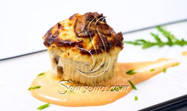 طريقة عمل سوفليه الدجاج بالمشروم