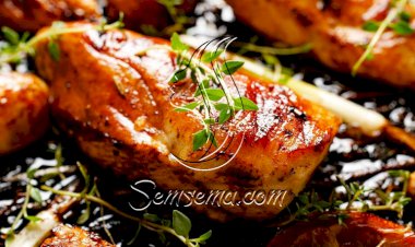 طريقة عمل صدور الدجاج بالزعتر والليمون