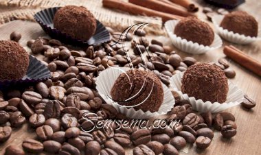 طريقة عمل ترافل الشيكولاتة بالقهوة