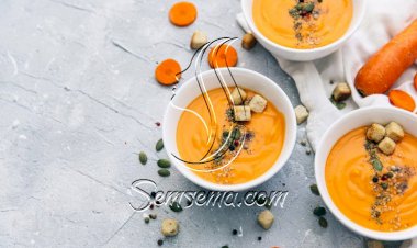 طريقة عمل شوربة القرع بالجزر