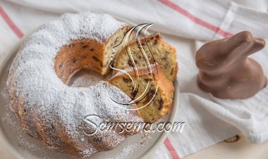 طريقة عمل كيك برقائق الشيكولاتة