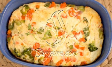 طريقة عمل طاجن خضار بالبشاميل