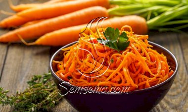 طريقة عمل سلطة الجزر بالزنجبيل والثوم