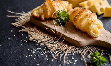 طريقة عمل كرواسون بالجبنة الشيدر