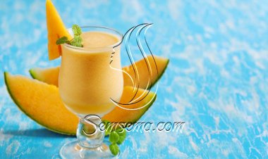 طريقة عمل سموثي الكانتالوب بالنعناع