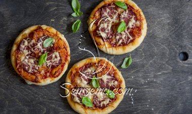 طريقة عمل ميني بيتزا بالسلامي