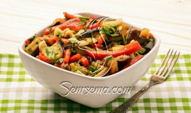 طريقة عمل سلطة الباذنجان بالبابريكا والثوم