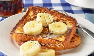 طريقة عمل فرنش توست بالموز والعسل