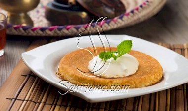 بأربع مكونات فقط طريقة عمل الكنافة بالقشطة