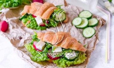 طريقة عمل كرواسون جبنة بالفجل