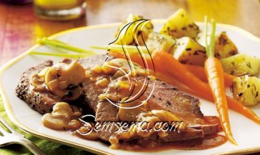 طريقة عمل بفتيك بصوص المشروم