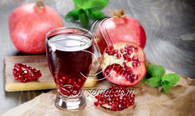 طريقة عمل عصير الرمان