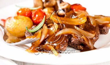 طريقة عمل صينية اللحم بالبطاطس