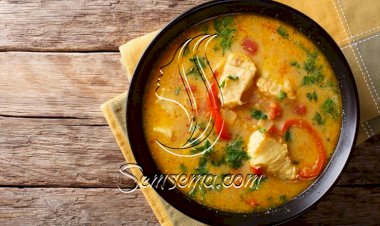 طريقة عمل شوربة خضار بالسمك