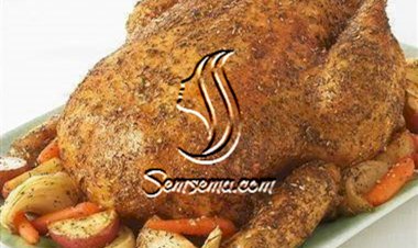 طريقة عمل الدجاج المشوي