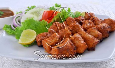 طريقة عمل دجاج تكا الحار بالبهارات الهندية