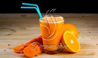 طريقة عمل عصير برتقال بالجزر