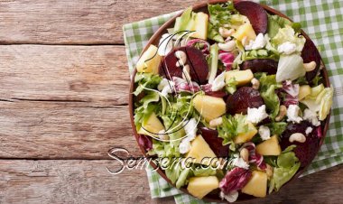 طريقة عمل سلطة بنجر بالجبنة والأناناس