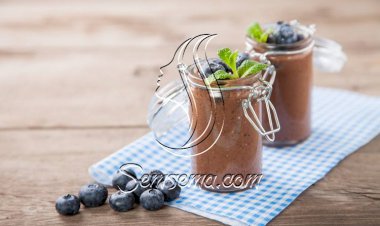 طريقة عمل سموثي التوت بالشيكولاتة