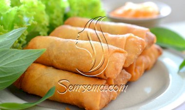 طريقة عمل رولات الجلاش باللحم المفروم