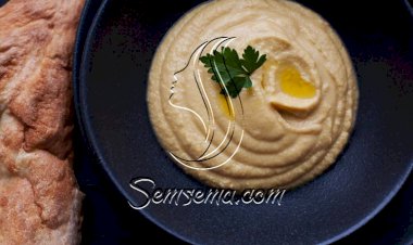 طريقة عمل سلطة حمص بالزبادي