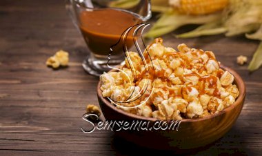 طريقة عمل الفشار بالكراميل في الفرن