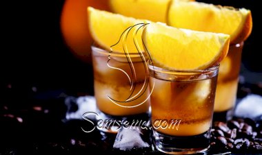 طريقة عمل النسكافيه المثلج بالبرتقال