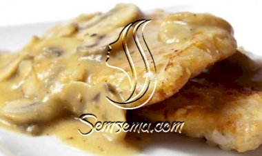 طريقة عمل بيكاتا الدجاج بالمشروم