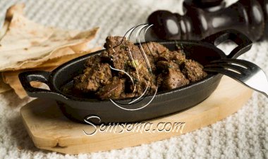 طريقة عمل الكبدة بالثوم