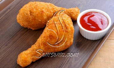 طريقة عمل أفخاذ الدجاج المقرمشة