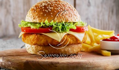 طريقة عمل ساندويتش برجر الدجاج المقرمش