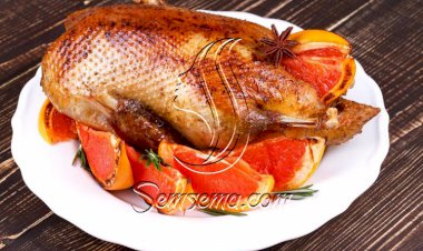 طريقة عمل بط بالجريب فروت