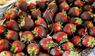 طريقة عمل فراولة بالشيكولاتة