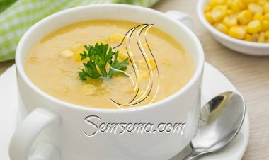 طريقة عمل شوربة الذرة الحلوة الكريمي