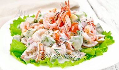 طريقة عمل الجمبري بصوص المايونيز