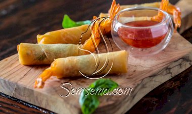 طريقة عمل سبرينج رول الجمبري