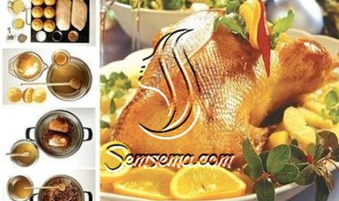 طريقة عمل بط بالبرتقال