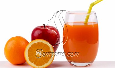 طريقة عمل عصير برتقال بالجزر والتفاح