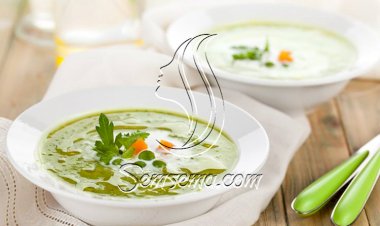 طريقة عمل شوربة البازلاء بالجبن الشيدر