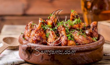 طريقة عمل أجنحة الدجاج المشوية بصوص الصويا