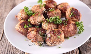 طريقة عمل كرات الكفتة المقلية