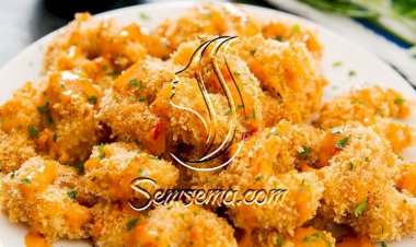 طريقة عمل الجمبري بصوص المايونيز والعسل