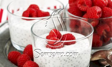 طريقة عمل الزبادي بالتوت وبذور الشيا