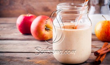 طريقة عمل سموثي التفاح بالقرفة