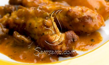 طريقة عمل إسكالوب الدجاج بالصلصة