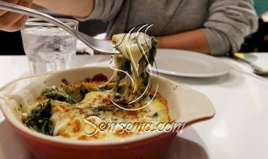 طريقة عمل طاجن السبانخ والخرشوف بالجبن الموزاريلا