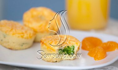 طريقة عمل أكواب البروكلي بالجبن الشيدر