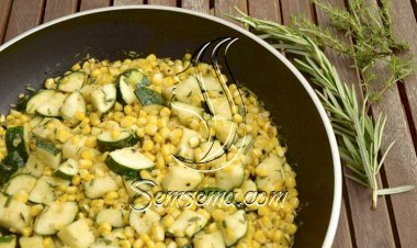 طريقة عمل الكوسة المقلية بالذرة